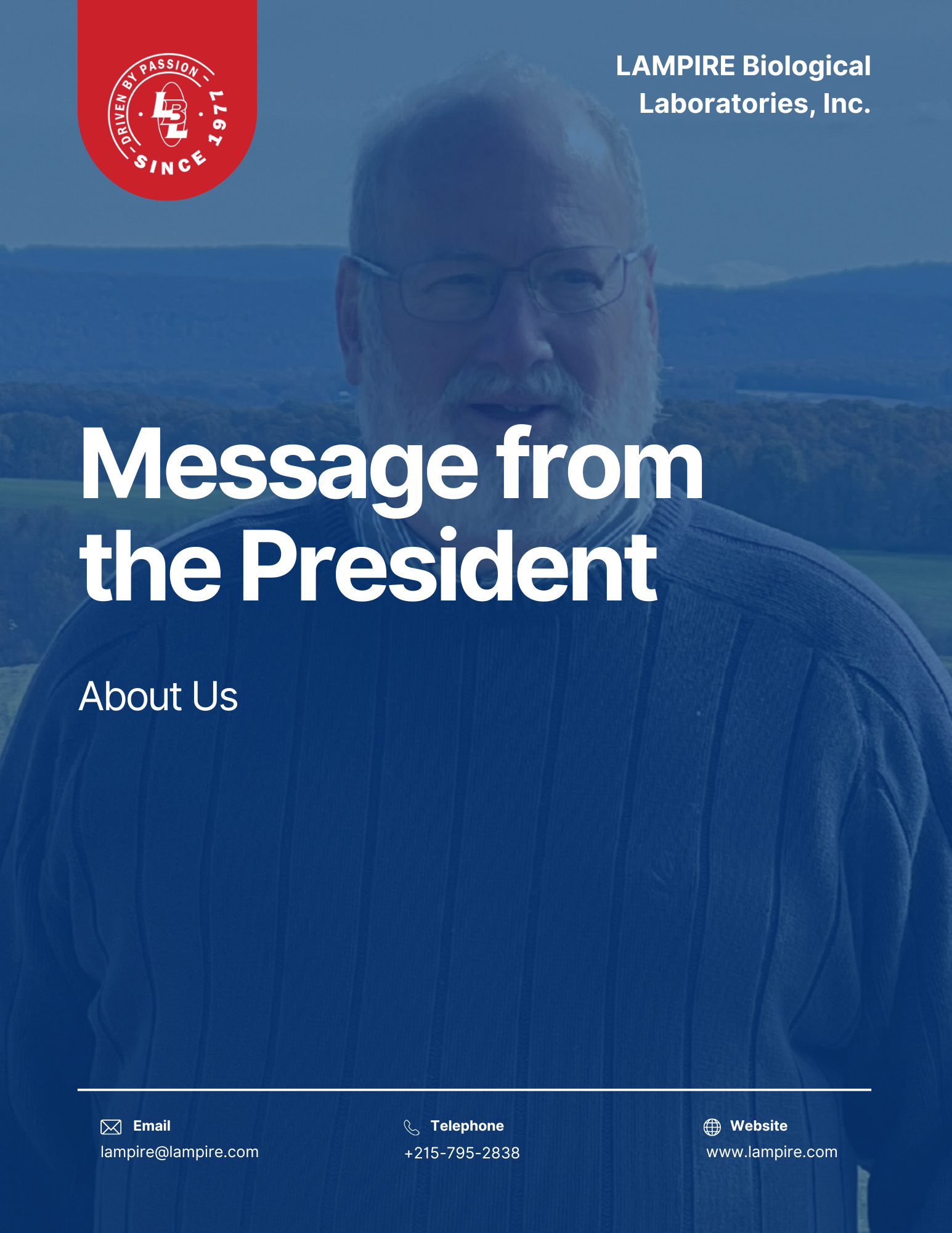 Message from the President