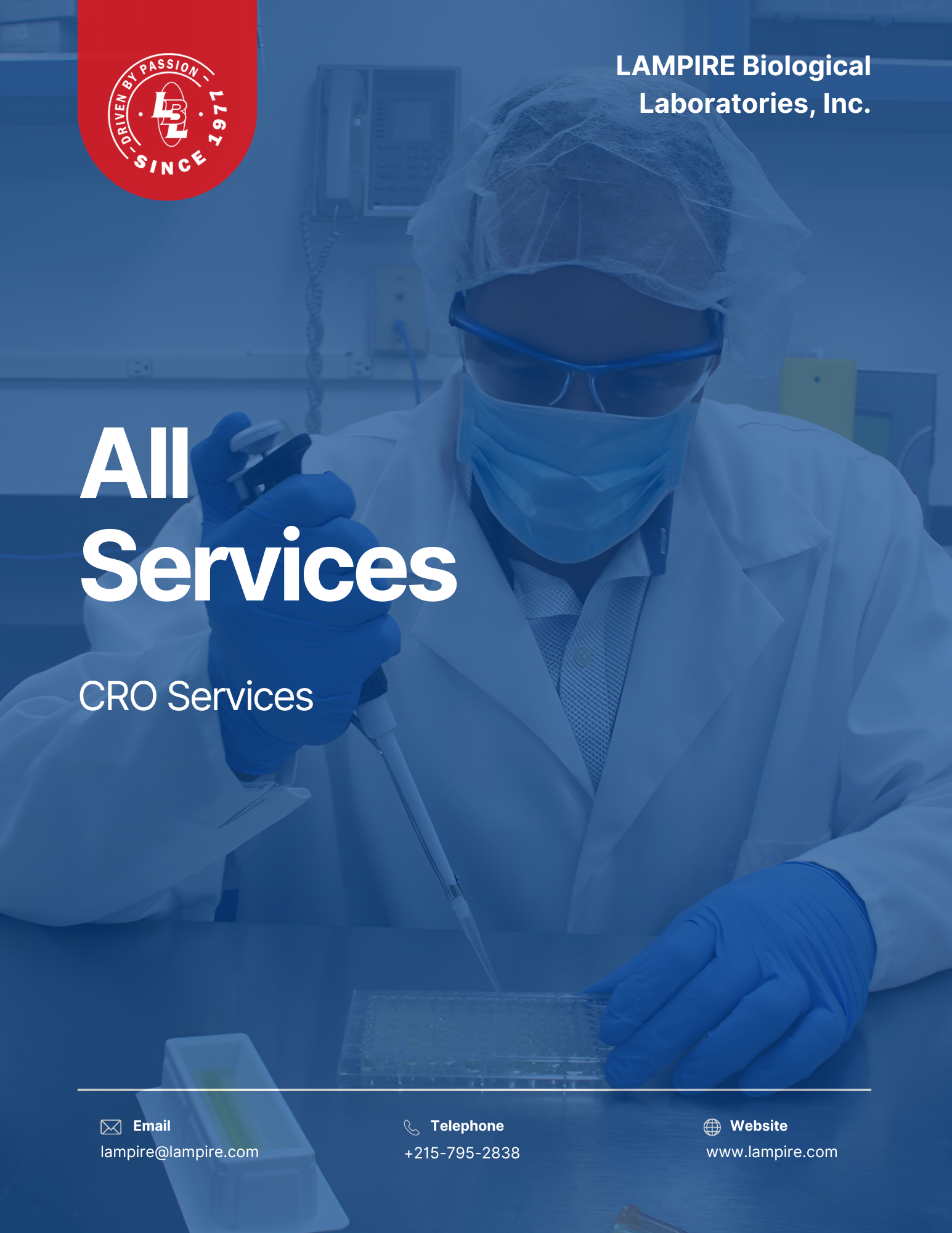 CRO SERVICES | Lampire Biological Laboratories, Inc.